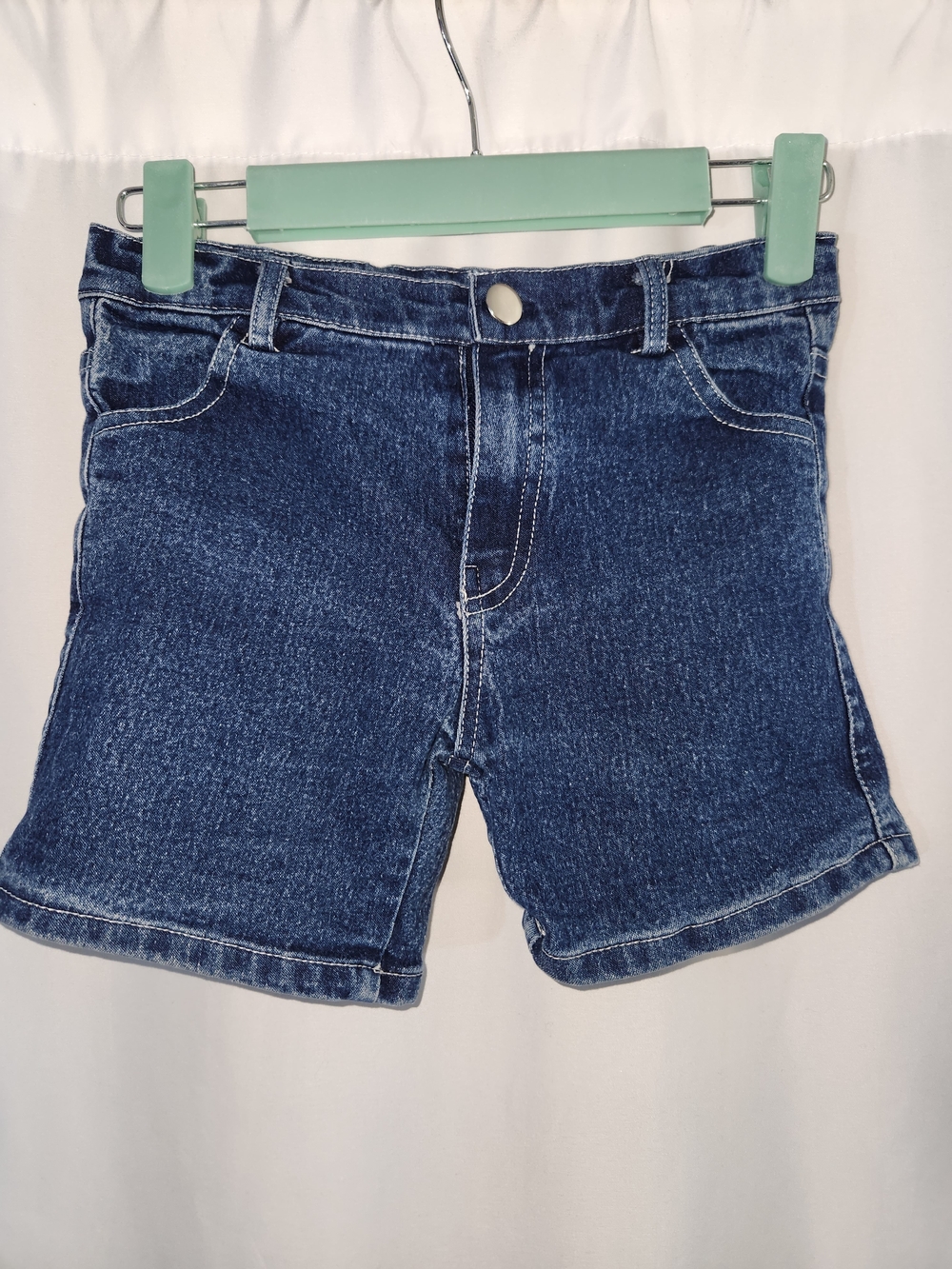 Girls Classic Dark Wash Denim Shorts #back 2 school #everyday #versatile #staple